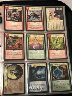Harry Potter TCG 2001 Lot de cartes presque complet de la série de base Wizards of the Coast PSA