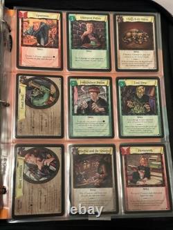 Harry Potter TCG 2001 Lot de cartes presque complet de la série de base Wizards of the Coast PSA