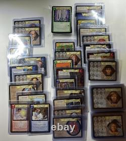 Harry Potter TCG ensemble complet Chambre des secrets 140/140 cartes lot sans cartes brillantes WotC