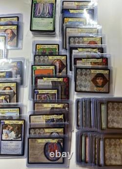 Harry Potter TCG ensemble complet Chambre des secrets 140/140 cartes lot sans cartes brillantes WotC