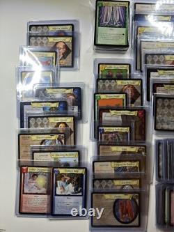 Harry Potter TCG ensemble complet Chambre des secrets 140/140 cartes lot sans cartes brillantes WotC