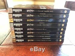 Harry Potter Uhd Blu Ray 1 2 3 4 5 6 7 (partie 1 & 2) Complete Set Lire Hdr