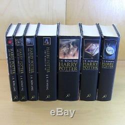 Harry Potter Uk Première Édition 1/1 Imprimer Adult Complete Hardback Relié Livres