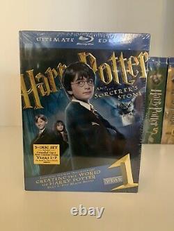 Harry Potter Ultimate Edition Complete Set Blu-ray Poo Marque Nouveau