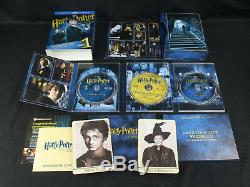 Harry Potter Ultimate Edition Complete Set Blu-ray Poo Très Rare Ex Dans L'ensemble
