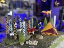 Harry Potter Village Department 56 Collection Quidditch complète 6 articles neufs