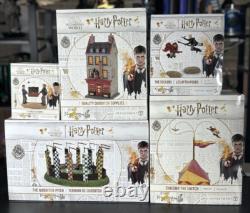 Harry Potter Village Department 56 Collection Quidditch complète 6 articles neufs