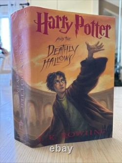 Harry Potter à l'école des sorciers J. K. Rowling Édition originale Ensemble de 7 volumes