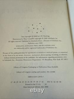 Harry Potter à l'école des sorciers J. K. Rowling Première Édition Ensemble de 7 Volumes