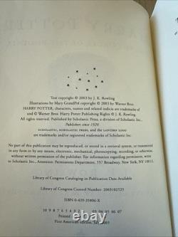 Harry Potter à l'école des sorciers J. K. Rowling Première Édition Ensemble de 7 Volumes