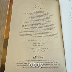 Harry Potter à l'école des sorciers J. K. Rowling Première Édition Ensemble de 7 Volumes