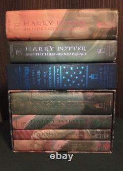 Harry Potter coffret américain 1re édition 1-7, coffret 1-4/L’Ordre du Phénix Deluxe