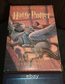 Harry Potter coffret américain 1re édition 1-7, coffret 1-4/L’Ordre du Phénix Deluxe