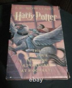 Harry Potter coffret américain 1re édition 1-7, coffret 1-4/L’Ordre du Phénix Deluxe