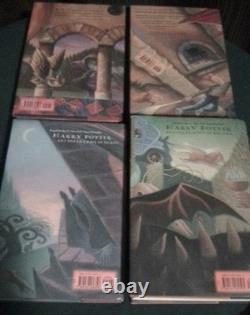 Harry Potter coffret américain 1re édition 1-7, coffret 1-4/L’Ordre du Phénix Deluxe