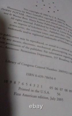 Harry Potter coffret américain 1re édition 1-7, coffret 1-4/L’Ordre du Phénix Deluxe