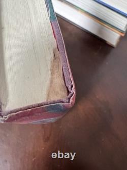 Harry Potter coffret complet de 7 livres, première édition américaine avec erreurs (reliure rigide)