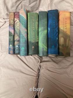 Harry Potter coffret complet relié 1-7 LIVRES 5, 6, 7 SONT 1RE ÉD./1RE IMPRESSION