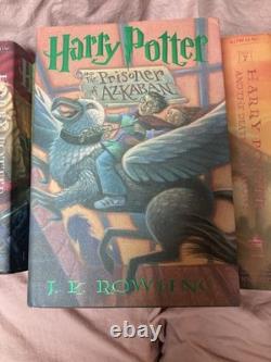Harry Potter coffret complet relié 1-7 LIVRES 5, 6, 7 SONT 1RE ÉD./1RE IMPRESSION