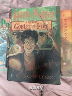 Harry Potter coffret complet relié 1-7 LIVRES 5, 6, 7 SONT 1RE ÉD./1RE IMPRESSION