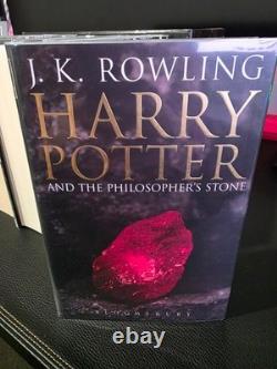Harry Potter édition cartonnée pour adultes, première impression complète