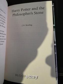 Harry Potter édition cartonnée pour adultes, première impression complète