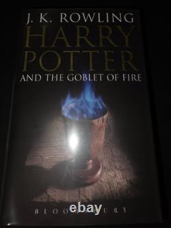 Harry Potter édition cartonnée pour adultes, première impression complète