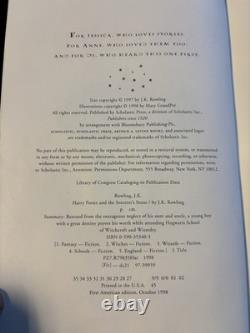 Harry Potter ensemble complet 7 première édition américaine avec erreurs relié à lire