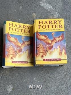 Harry Potter et l'Ordre du Phénix Bloomsbury UK 1ère Édition 2003 J. K. HC