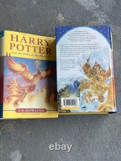 Harry Potter et l'Ordre du Phénix Bloomsbury UK 1ère Édition 2003 J. K. HC