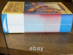 Harry Potter et l'Ordre du Phénix Bloomsbury UK 1ère Édition 2003 J. K. HC