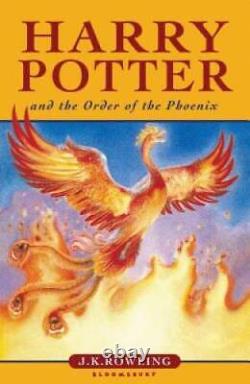 Harry Potter et l'Ordre du Phénix Couverture Rigide TRÈS BONNE