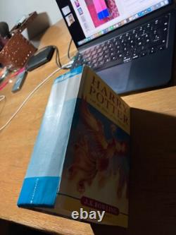 Harry Potter et l'Ordre du Phénix Relié, Première Édition, Dos Bleu