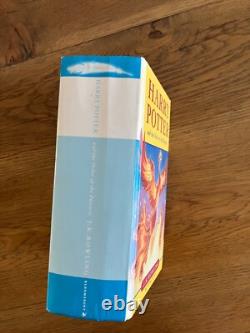 Harry Potter et l'Ordre du Phénix Relié, Première Édition, Dos Bleu