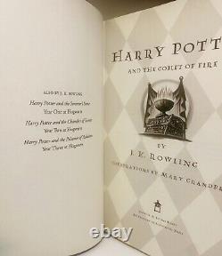 Harry Potter et la Coupe de Feu Première édition américaine Juillet 2000