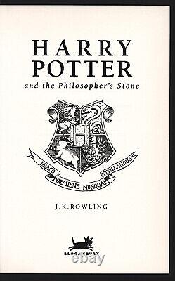 Harry Potter et la pierre philosophale Première édition australienne Ensemble de 7 volumes HP