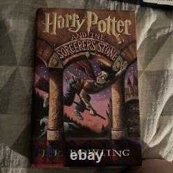 Harry Potter et la pierre philosophale de Rowling Véritable 1ère édition 1er tirage