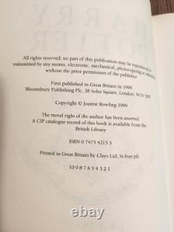 Harry Potter et le Prisonnier d'Azkaban Édition UK 1ère Édition Première Impression Première État