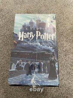 Harry Potter la série complète 1-7 par J. K. Rowling 2013, Broché (NON OUVERT)
