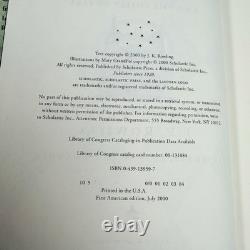 Harry Potter, reliures rigides 1-7 + L'Enfant maudit, 1re édition américaine. Six sont des 1res impressions.