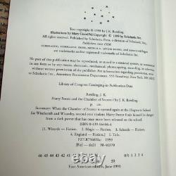 Harry Potter, reliures rigides 1-7 + L'Enfant maudit, 1re édition américaine. Six sont des 1res impressions.