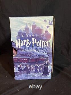 Harry Potter, série complète 1-7, édition spéciale Scholastic, ensemble en format broché, état très bon.