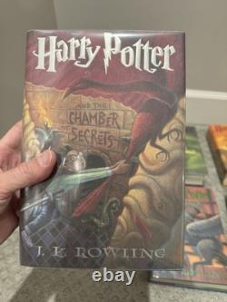 Harry Potter série complète, 1ère édition américaine, 1er tirage