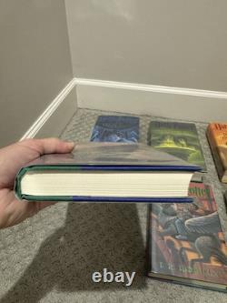 Harry Potter série complète, 1ère édition américaine, 1er tirage