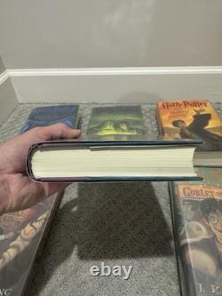 Harry Potter série complète, 1ère édition américaine, 1er tirage