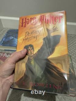 Harry Potter série complète, 1ère édition américaine, 1er tirage