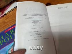 Harry Potter, tomes 1 à 7 – Collection complète de livres reliés, premier tirage