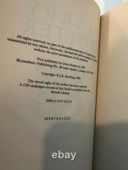 Harry Potter véritable 1re édition/impression complète, ensemble australien correspondant de 7 volumes