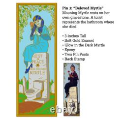 Heremeow Pins Portrait du Manoir Hanté Harry Potter Ensemble Complet Disney Mashup