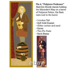 Heremeow Pins Portrait du Manoir Hanté Harry Potter Ensemble Complet Disney Mashup